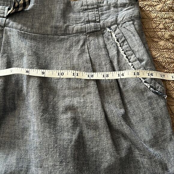 Tiny | Anthropologie skirt with checkered tie Size S - Picture 9 of 14